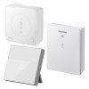 Siemens SCH-PACK2 Σετ έξυπνου ασύρματου θερμοστάτη Wifi Connected Home (GTW100ZB + RDZ101ZB + RCR110.2ZB)