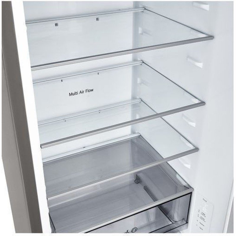 LG Ψυγειοκαταψύκτης GBBSJ20EPY 375lt Full No Frost Υ203xΠ59.7xΒ67.5cm Inox