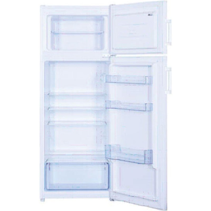 DAVOLINE RF 220 E W NE Δίπορτο ψυγείο 206lt Υ143xΠ54.5xΒ55.5εκ. Λευκό 801223259