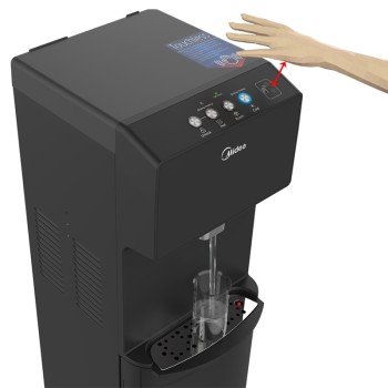 MIDEA 22265F ψύκτης/διανομέας νερού δικτύου πάγκου με ζεστό, κρύο και νερό δικτύου, πάντα φιλτραρισμένο (με ή χωρίς φίλτρα)