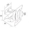 IMPO JT-2428B Βάση Τοίχου Τηλεόρασης 10''-30''
