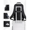 ARCTIC HUNTER τσάντα πλάτης B00915 με θήκη laptop 15.6", USB, 20L, μαύρη B00915-BK