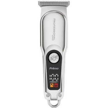 Primo PRΗΤ-40562 Κουρευτική μηχανή Επαναφ 60Μ Digital Silver