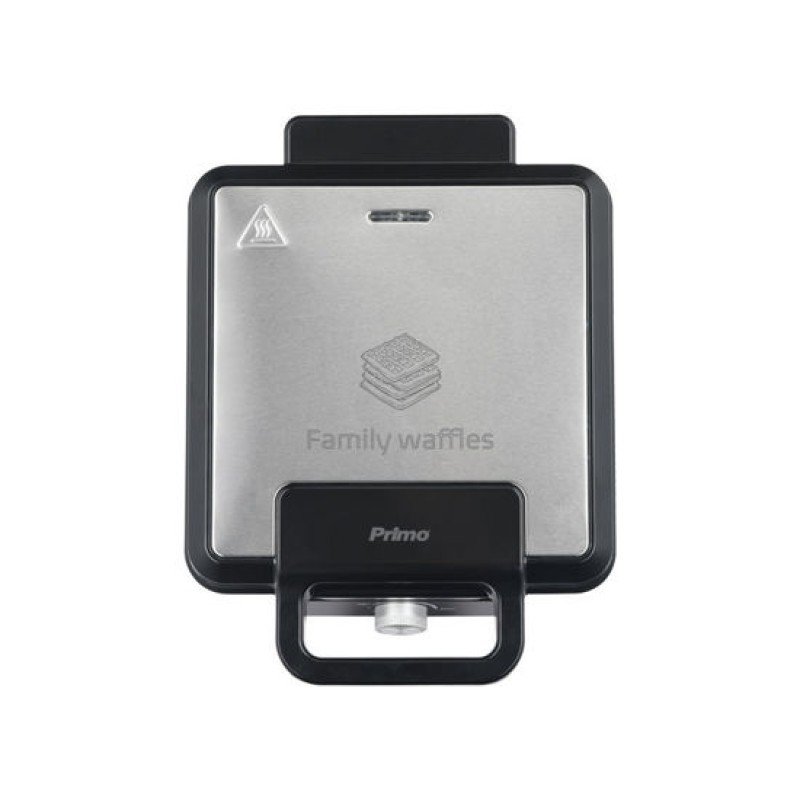 Primo PRWM-40548 Βαφλιέρα 4 θέσεων 1500W κεραμικές marble πλάκες Inox/Μαύρη 