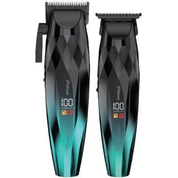 Primo PRHT-40560B+PRHT-40560S Σετ Επαναφορτιζόμενων Κουρευτικών Μηχανών 