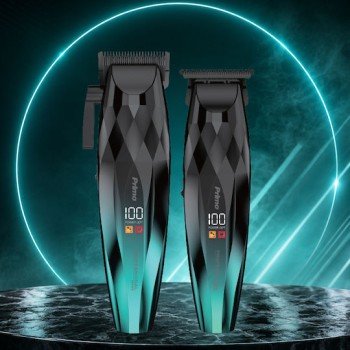 Primo PRHT-40560B+PRHT-40560S Σετ Επαναφορτιζόμενων Κουρευτικών Μηχανών 