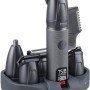 Primo PRMG-40568 Σετ ανδρικής περιποίησης 15σε1 Επαναφ 150M Digital IPX6 Ανθρακί