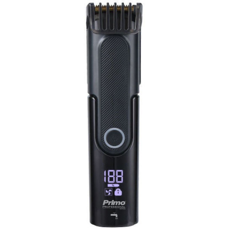 Primo PRΗΤ-40569 Κουρευτική μηχανή Επαναφ 100Μ IPX7 3σε1 Μαύρη