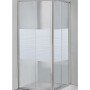 Crown 4000 SC 70 Καμπίνα Ντουζιέρας με Συρόμενη Πόρτα 70-80x80x185cm Serigrafato Chrome 441275 (3 άτοκες δόσεις)