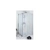 Crown 4000 SC 102 Καμπίνα Ντουζιέρας με Συρόμενη Πόρτα 70-80x90x185cm Clear Glass Chrome 441280  (3 άτοκες δόσεις)