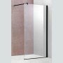 Crown Walk-iN Διαχωριστικό Ντουζιέρας 100x190cm Clear Glass 463910NB Black  (3 άτοκες δόσεις)