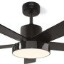 GRUPPE 48-12115DC Ανεμιστήρας οροφής Black με Φως και Τηλεχειριστήριο 