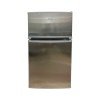 Primo PRDD-50087 Ψυγείο Δίπορτο 90lt Υ84xΠ47xΒ51.5cm Γκρι