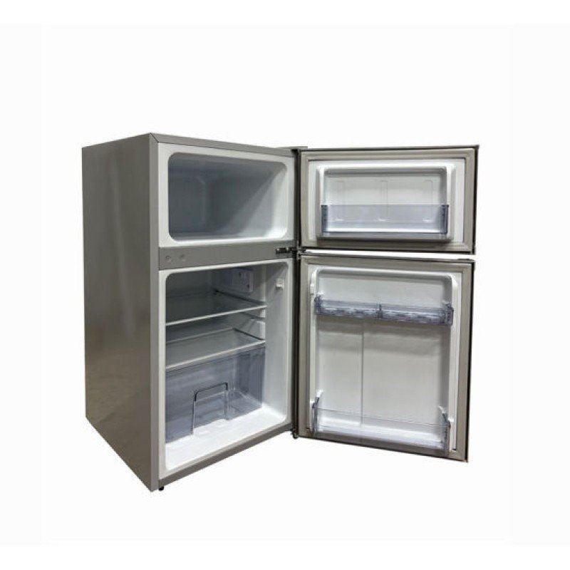 Primo PRDD-50087 Ψυγείο Δίπορτο 90lt Υ84xΠ47xΒ51.5cm Γκρι