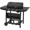 Bormann BBQ6030 Ψησταριά Υγραερίου Μαντεμένιας Σχάρας 60x42εκ. με 3 Εστίες 9kW