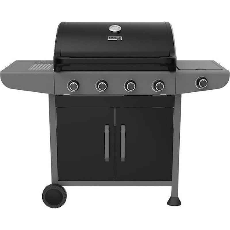 Bormann BBQ6031 Ψησταριά Υγραερίου Μαντεμένιας Σχάρας FORGE 3 και 1 Εστιών 11.5KW