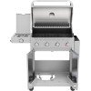 Bormann Elite BBQ7041 Ψησταριά Υγραερίου LEGEND 4+1 Εστιών με Μαντεμένια Σχάρα