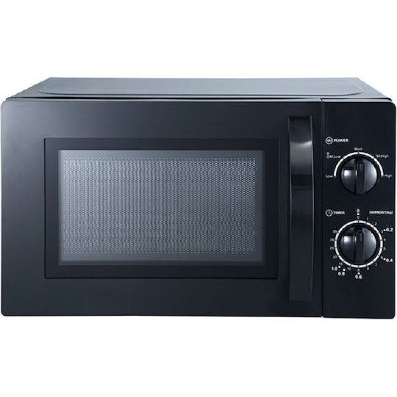 Davoline MBD 720 FS BL Φούρνος Μικροκυμάτων 20lt Μαύρος