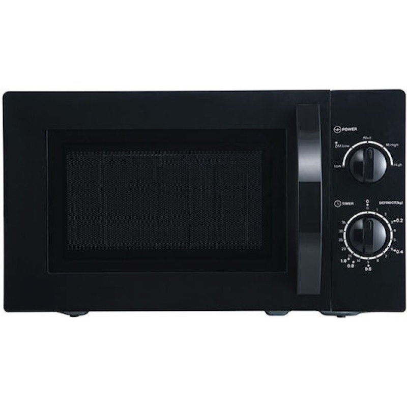 Davoline MBD 720 FS BL Φούρνος Μικροκυμάτων 20lt Μαύρος