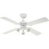 Westinghouse Ανεμιστήρας Οροφής PRINCESS EURO 105 cm White 72113 (3 άτοκες δόσεις)