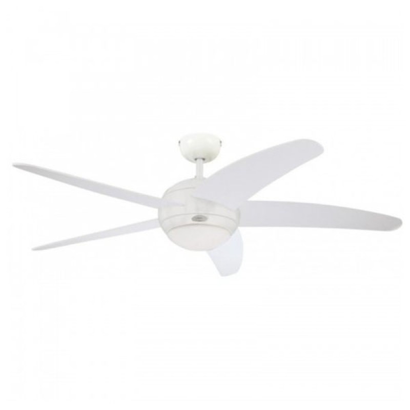 Westinghouse Ανεμιστήρας Οροφής BENDAN 132 cm/52-inch White 72140 (3 άτοκες δόσεις)