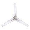 Westinghouse Julien Ανεμιστήρας Οροφής 137 cm Brushed Nickel με Ημιδιάφανα πτερύγια 72255 ( 3 άτοκες δόσεις ) 