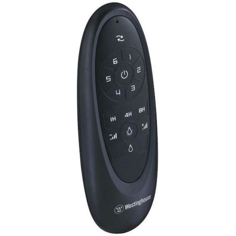 Westinghouse Josef 72258 Ανεμιστήρας Οροφής 122cm με Φως και Τηλεχειριστήριο Ασημί