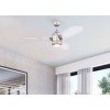 Westinghouse Josef 72258 Ανεμιστήρας Οροφής 122cm με Φως και Τηλεχειριστήριο Ασημί