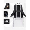 ARCTIC HUNTER τσάντα πλάτης B00808 με θήκη laptop 15.6", 19.5L, μαύρη B00808-BK