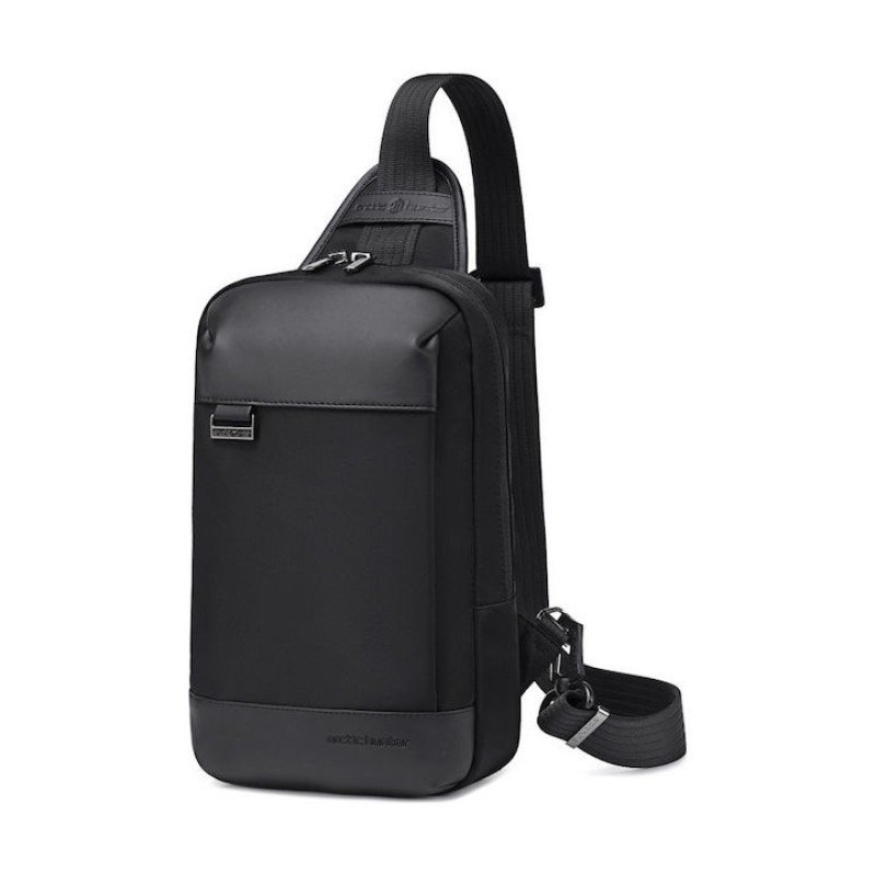 ARCTIC HUNTER τσάντα Crossbody XB00829, 3L, μαύρη XB00829-BK
