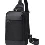 ARCTIC HUNTER τσάντα Crossbody XB00829, 3L, μαύρη XB00829-BK