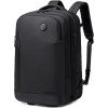 ARCTIC HUNTER τσάντα ταξιδίου LG00861 με θήκη laptop 15.6", τροχήλατη, 42L/54L, μαύρη LG00861-BK