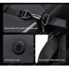 ARCTIC HUNTER τσάντα ταξιδίου LG00861 με θήκη laptop 15.6", τροχήλατη, 42L/54L, μαύρη LG00861-BK