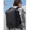 ARCTIC HUNTER τσάντα πλάτης B00866 με θήκη laptop 15.6", αεροστεγής θήκη, 35.5L/49.5L, μαύρη B00866-BK