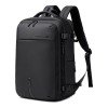 ARCTIC HUNTER τσάντα πλάτης B00866 με θήκη laptop 15.6", αεροστεγής θήκη, 35.5L/49.5L, μαύρη B00866-BK