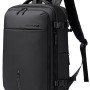 ARCTIC HUNTER τσάντα πλάτης B00866 με θήκη laptop 15.6", αεροστεγής θήκη, 35.5L/49.5L, μαύρη B00866-BK