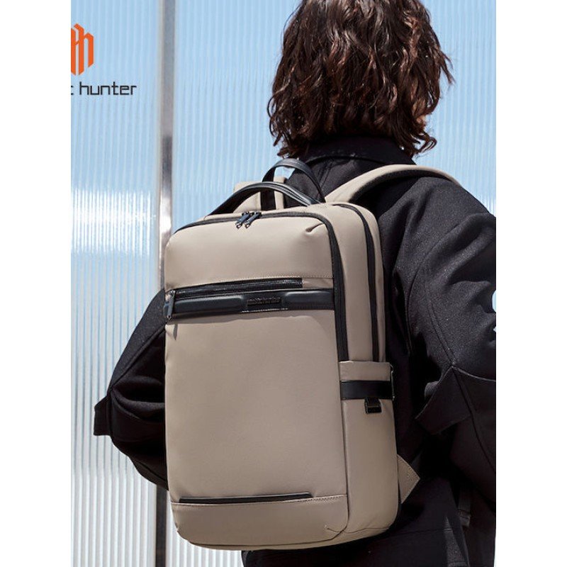 ARCTIC HUNTER τσάντα πλάτης B00872 με θήκη laptop 15.6", 14.5L, χακί B00872-KH