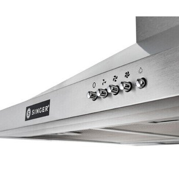 Singer Pyramid 601C 21 Απορροφητήρας Καμινάδα 60cm Inox (3 άτοκες δόσεις)