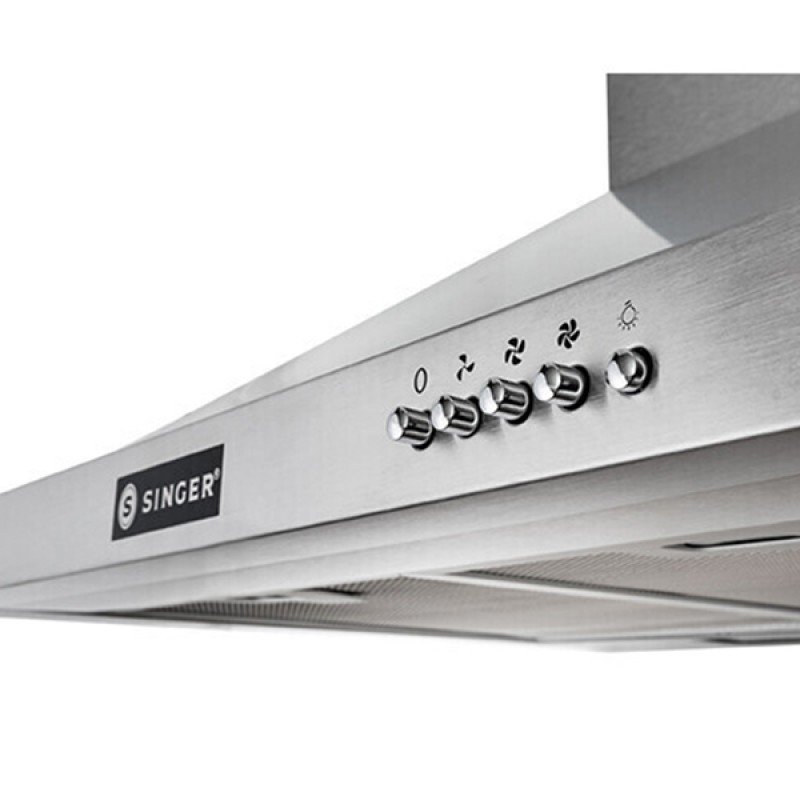 Singer Pyramid 601C 21 Απορροφητήρας Καμινάδα 60cm Inox (3 άτοκες δόσεις)