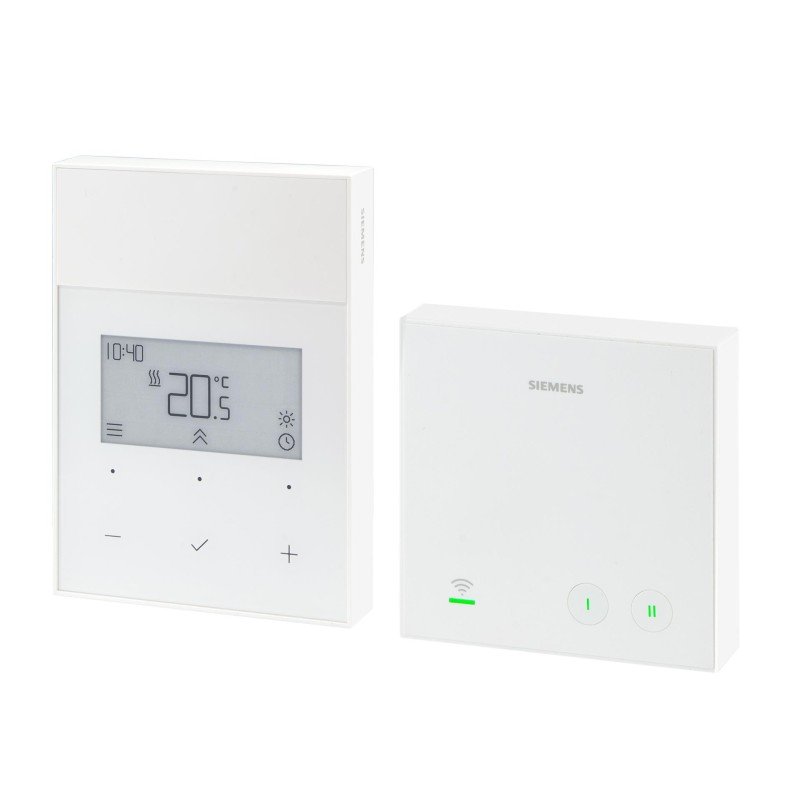 Siemens RDL211RF.ST Ασύρματος προγραμματιζόμενος θερμοστάτης χώρου Θέρμανσης  Ψύξης 