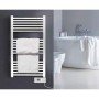 Deltacalor Electro (νέο 2018) Ηλεκτρική Πετσετοκρεμάστρα Λευκή Με Ψηφιακό Θερμοστάτη 180x50cm 1000 watt 