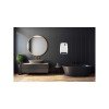 Radialight Bali Ψηφιακό Μεταλλικό Αερόθερμο Μπάνιου 27x42,5x13cm 1200/2000watt (3 άτοκες δόσεις)