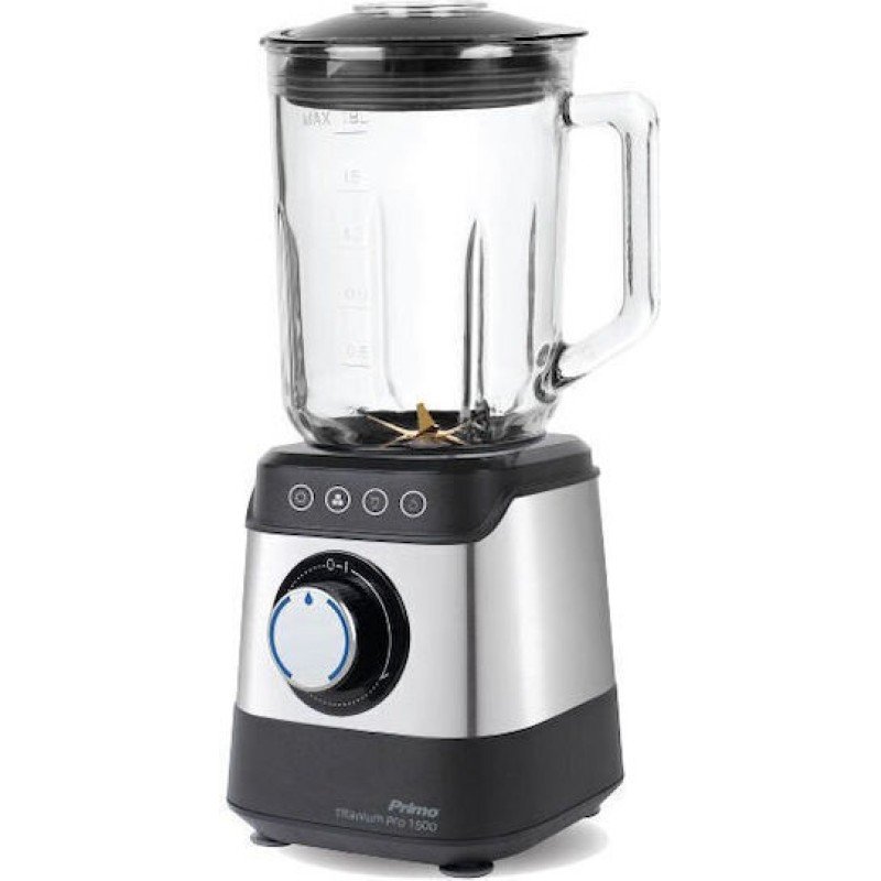 Μπλέντερ Titanium Pro 1500 Primo PRBL-40502 1500W 1.8L Μαύρο/Inox