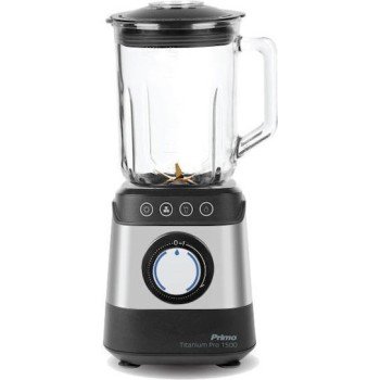 Μπλέντερ Titanium Pro 1500 Primo PRBL-40502 1500W 1.8L Μαύρο/Inox