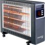 Bormann BEH7300 Θερμάστρα Χαλαζία 2200w με χειριστήριο & ρυθμιζόμενο θερμοστάτη (3 άτοκες δόσεις) 