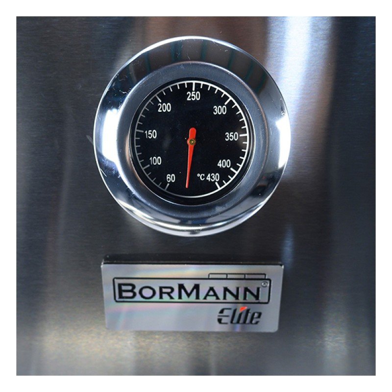 Bormann Elite BBQ5100 Ψησταριά Υγραερίου Inox Με Μαντεμένια Πλάκα Luxury Type 5+1 Εστίες 
