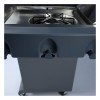 Bormann Elite BBQ5100 Ψησταριά Υγραερίου Inox Με Μαντεμένια Πλάκα Luxury Type 5+1 Εστίες 