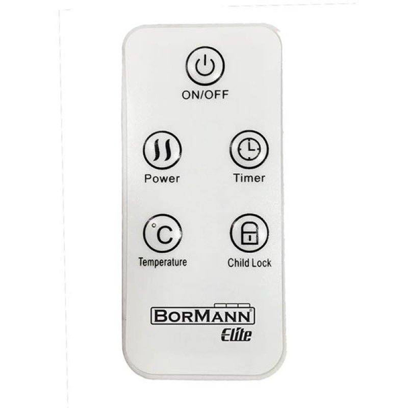 Bormann Elite BEH5050 Επιδαπέδιος Θερμοπομπός 2000W με Ηλεκτρονικό Θερμοστάτη (3 άτοκες δόσεις) 