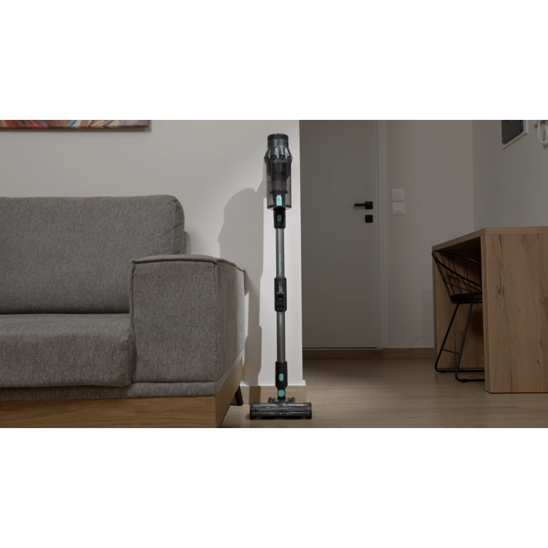 Gruppe CJ-C11B Lynxa ProSense Επαναφορτιζόμενη Σκούπα 2 σε 1 Stick & Χειρός Μαύρη