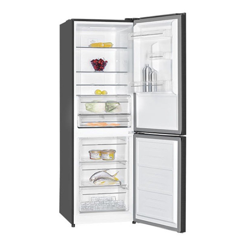 Davoline CBNF 357 BL NE Ψυγειοκαταψύκτης Black 323lt Total NoFrost Υ185xΠ60xΒ68.5 cm (3 άτοκες δόσεις) 